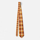 Herbst Plaid Krawatte (Rückseite)