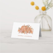 Herbst Platzkarte (Rückseite)