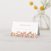 Herbst Platzkarte (Vorderseite)