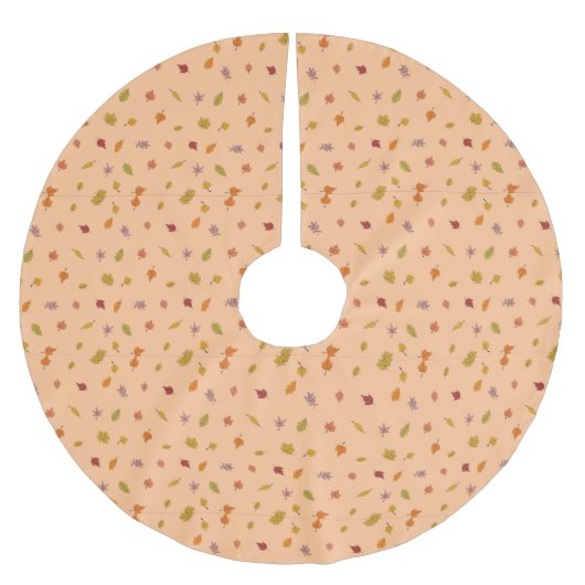 Herbst Polyester Weihnachtsbaumdecke (Vorderseite)