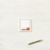 Herbst Post-it Klebezettel (Auf Schreibtisch)