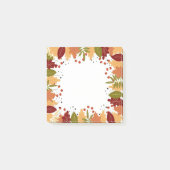 Herbst Post-it Klebezettel (Vorderseite)