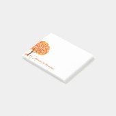 Herbst Post Notes-Herbst ist schön Post-it Klebezettel (angewinkelt)