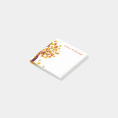 Herbst Post Notes-Herbst ist schön Post-it Klebezettel (angewinkelt)