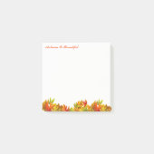 Herbst-Posten Anmerkung-Herbst ist schön Post-it Klebezettel (Vorderseite)