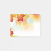 Herbst-Posten-Anmerkungen Post-it Klebezettel (Vorderseite)