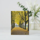 Herbst Postkarte (Stehend Vorderseite)