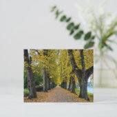 Herbst postkarte (Stehend Vorderseite)