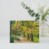 Herbst postkarte (Stehend Vorderseite)