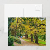 Herbst postkarte (Vorne/Hinten)