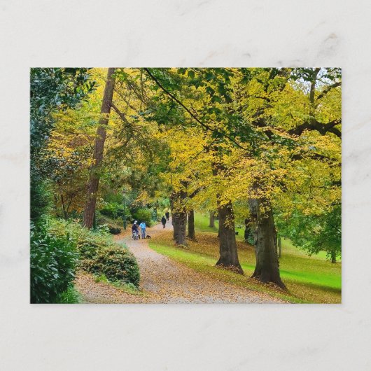 Herbst postkarte (Vorderseite)