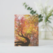 Herbst Postkarte (Stehend Vorderseite)