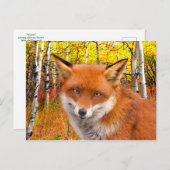 "Herbst" Postkarte (Vorne/Hinten)