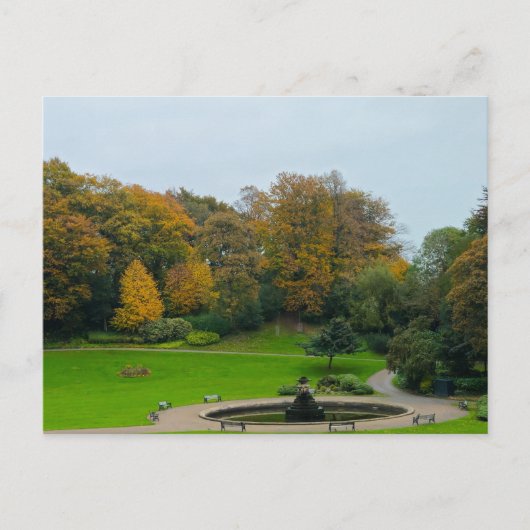 Herbst postkarte (Vorderseite)
