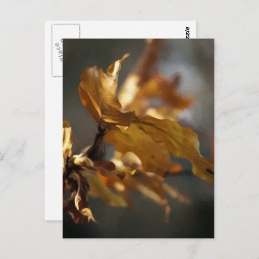 Herbst Postkarte (Vorne/Hinten)