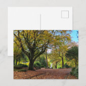 Herbst Postkarte (Vorne/Hinten)