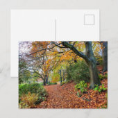 Herbst Postkarte (Vorne/Hinten)