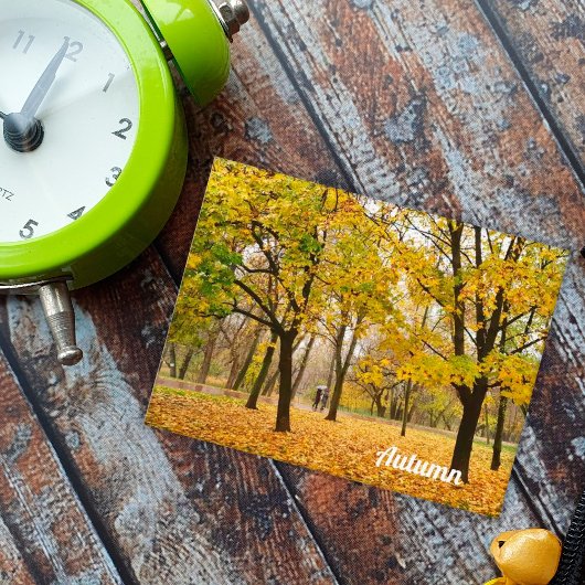Herbst Postkarte