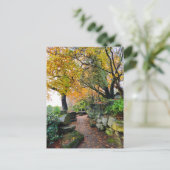 Herbst Postkarte (Stehend Vorderseite)