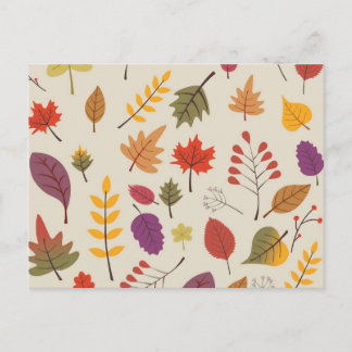 Herbst Postkarte