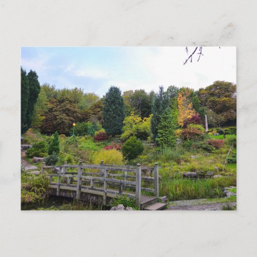 Herbst Postkarte (Vorderseite)