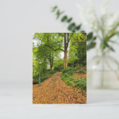 Herbst Postkarte (Stehend Vorderseite)
