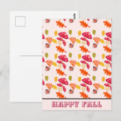 Herbst Postkarte (Vorne/Hinten)