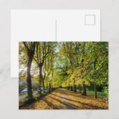 Herbst Postkarte (Vorne/Hinten)