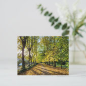 Herbst Postkarte (Stehend Vorderseite)
