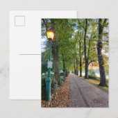 Herbst Postkarte (Vorne/Hinten)