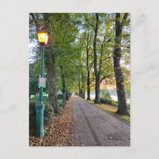 Herbst Postkarte (Vorderseite)