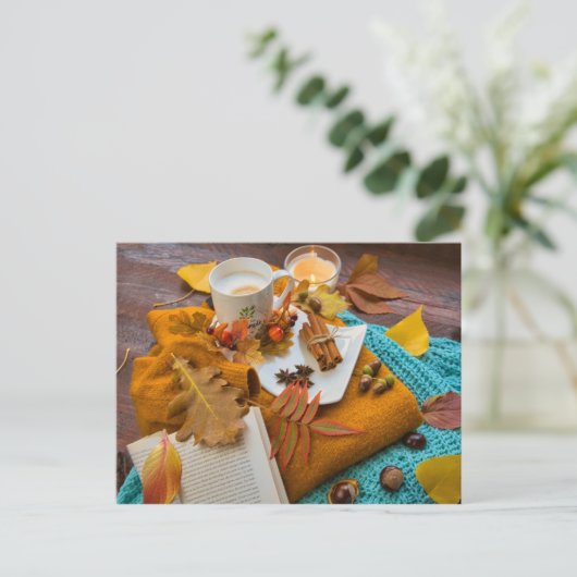 Herbst Postkarte (Stehend Vorderseite)