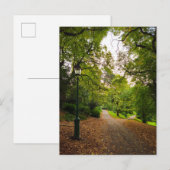 Herbst Postkarte (Vorne/Hinten)