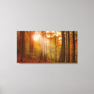 Herbst-Pracht Leinwanddruck