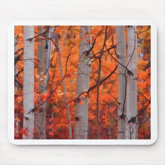 Herbst-Pracht Mousepad (Vorne)