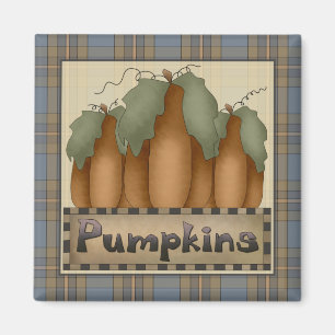 Herbst Primsies · Kürbise Magnet