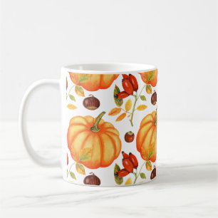 Herbst Pumpkin - Adventstauchmuster Kaffeetasse