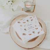 Herbst Pumpkin Baby Dusche Autumn Leaves Serviette