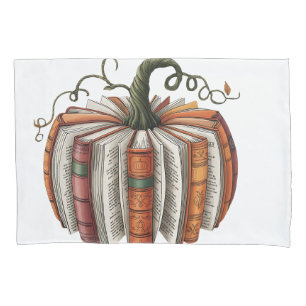 Herbst Pumpkin Book Lover Booktoween Halloween Kissenbezug