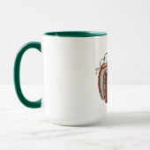 Herbst Pumpkin Book Lover Booktoween Halloween Tasse (Links)