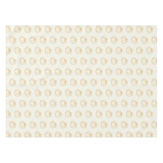 Herbst Pumpkin-Erntedank Tischdecke (Vorderseite (Horizontal))