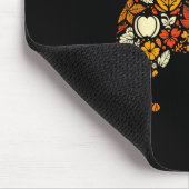 Herbst Pumpkin Fall Beagle Erntedank Frauen Männer Mousepad (Ecke)