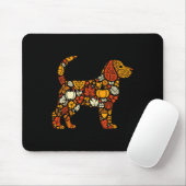 Herbst Pumpkin Fall Beagle Erntedank Frauen Männer Mousepad (Mit Mouse)