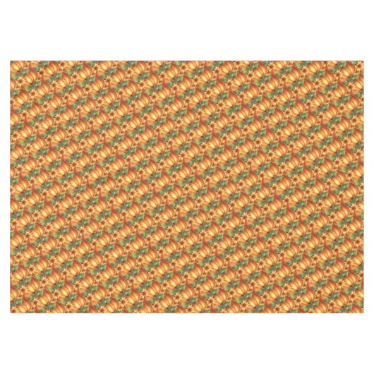 Herbst Pumpkin Floral Erntedank Tableclout Tischdecke (Vorderseite (Horizontal))