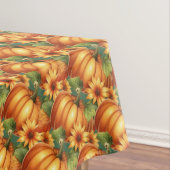 Herbst Pumpkin Floral Erntedank Tableclout Tischdecke (Beispiel)