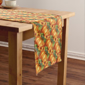 Herbst Pumpkin Floral Erntedank Tischläufer (Beispiel)