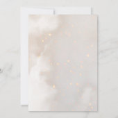 Herbst Pumpkin Ghost Baby Dusche Einladung (Rückseite)