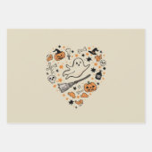 Herbst Pumpkin Herbst Erntedank Halloween Geschenkpapier Set (Vorderseite)