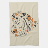 Herbst Pumpkin Herbst Erntedank Halloween Geschirrtuch (Vertikal)