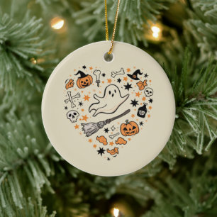 Herbst Pumpkin Herbst Erntedank Halloween Keramik Ornament